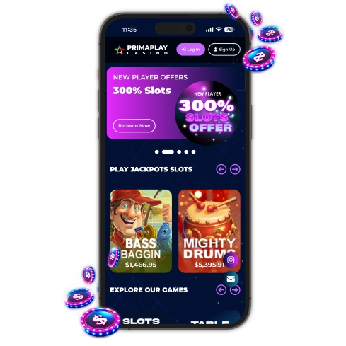 Primaplay Casino Australia Mobile